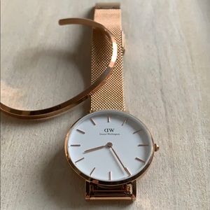 Genuine DW Classic Petite Melrose Set (Rose Gold)